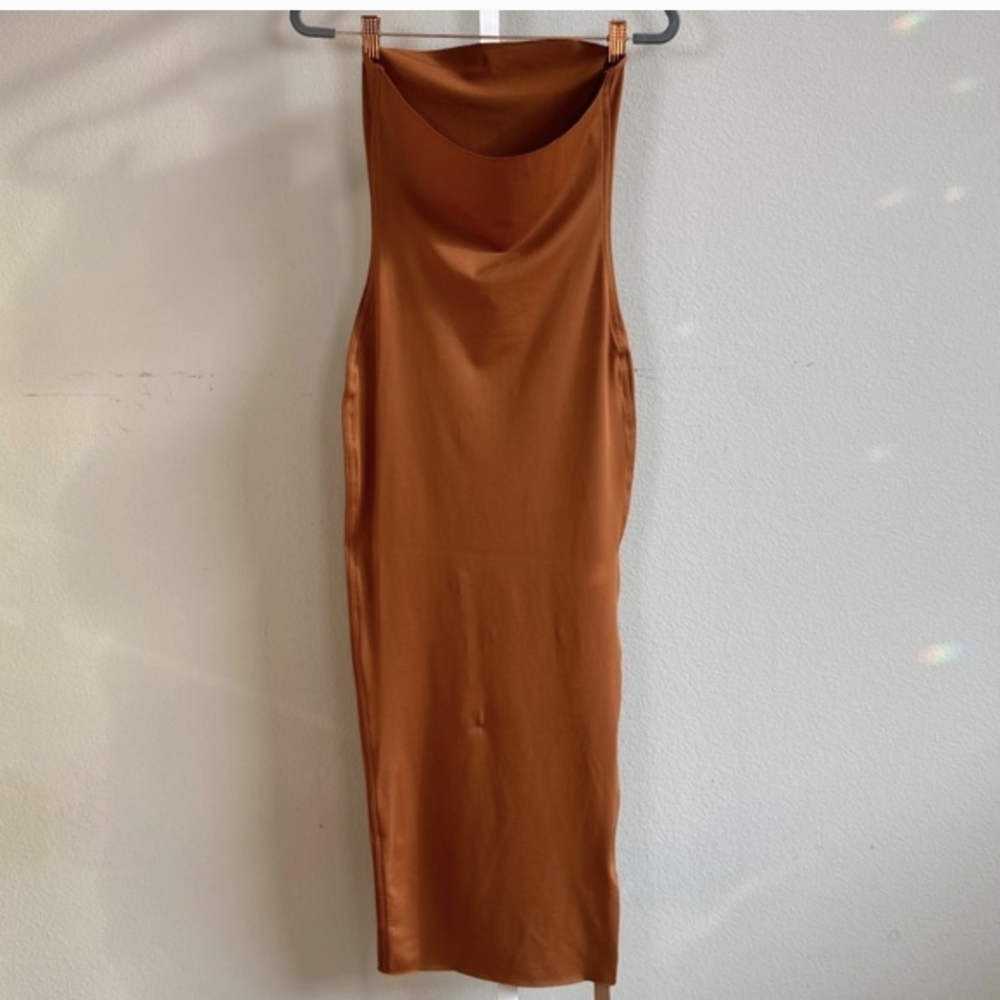 Iconic Skims Convertible Tube Dress In Terra Size L - Picture 3 of 4